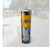 Bornes de sécurité, poteaux de stationnement robustes avec bandes réfléchissantes pour la sécurité des allées dans les zones commerciales et résidentielles