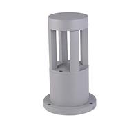 Bornes d'extérieur modernes V-TAC 10W - Corps en aluminium gris - Compatible avec les capteurs - 25CM - 6400K Blanc - IP65 Étanche - Lanterne d'extérieur Jardin, Paysage, Allée, Parkings