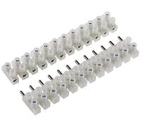 Bornes lustrées pour 2,5-4,0mm², enfichables, 12 pôles