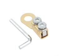 Bornes pour voiture pour cuivre Pur Grande Taille Finition Or | Installation pour facile remplacement direct finition or résistante conductivité optimale adapté à véhicules