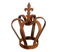 Bornhöft Couronne de Jardin en Patine - Décoration en Métal Rouillé - Rouille Naturelle