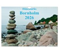 Bornholm 2026 au Danemark, Version française (Calendrier mural 2026 DIN A4 portrait), Calendrier CALVENDO mensuel