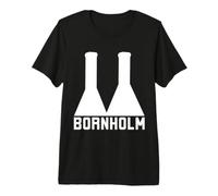 Bornholm Cheminées Fumoir Île T-Shirt Haut de Gamme