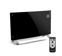 Klarstein Radiateur électrique Bornholm Curve 2000 W programmable mobile Noir