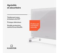 Bornholm Smart 2500 convecteur 2500 W WiFi LED IP24