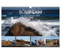 Bornholm - Sonneninsel der Ostsee (Wandkalender 2026 DIN A3 quer), CALVENDO Monatskalender: Bornholm - die dänische Sonneninsel in der Ostsee