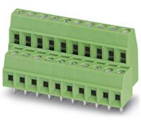 Bornier à 2 étages Phoenix Contact MKKDS 1/ 3-3,81 1708039 1.00 mm² Nombre de pôles 6 vert 50 pc(s)