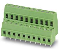 Bornier à 2 étages Phoenix Contact MKKDS 1/ 6-3,81 1708068 1.00 mm² Nombre de pôles 12 vert 50 pc(s)