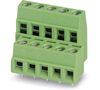 Bornier à 2 étages Phoenix Contact MKKDSN 1,5/10-5,08 1870271 1.50 mm² Nombre de pôles 20 vert 50 pc