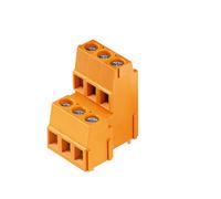 Bornier à 2 étages Weidmüller LM2N 5.08/44/90 3.5SN OR BX 1769050000 2.5 mm² Nombre de pôles 44 orange 10 pc(s)