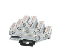 Bornier à 3 niveaux enfichable PT-1.5-3L for connecteurs de fils triple couche 1,5 mm2 Bornier électrique sur rail DIN PT 1.5-3L(5 Pcs)
