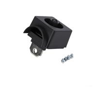 Bornier à courant élevé 150 A Dc1000 V M6 Vis de fixation pour stockage d'énergie onduleur connexion de batterie PBT ignifuge Rouge/noir (noir)