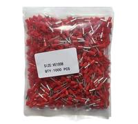 Bornier à embouts isolés E1008 VE1008, 1000 pièces, 1,0 mm²(Blue 1000pcs)