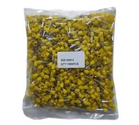 Bornier à embouts isolés E6012 VE6012, 6,0 mm², 1000 pièces(White 1000pcs)