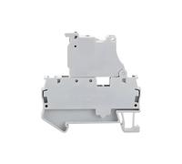 Bornier à fusible ST 4-HESI 5 x 20, 10 pièces, avec levier de déconnexion, connexion à ressort, porte-fusible NS 35, connecteur for rail DIN ST4-HESI(6P)