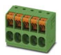 Bornier à ressort Phoenix Contact TDPT 4/ 2-SP-6,35-ZB 1017521 Nombre de pôles 2 50 pc(s)