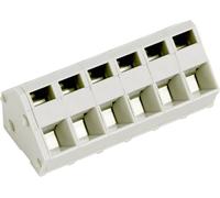 Bornier à ressort PTR Hartmann AK3000/8-5.0 53000080001D 2.50 mm² Nombre de pôles 8 gris galet