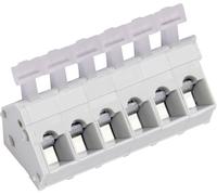 Bornier à ressort PTR Hartmann AK3001/5KD-5.0 53001050001E 2.50 mm² Nombre de pôles 5 gris galet