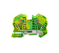 Bornier à ressort sur Rail Din PT-16-PE, 5 pièces, alimentation sans vis à travers la mise à la terre, connecteur de fil PT16-PE