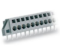 Bornier à ressort WAGO 231-606/023-000 Nombre de pôles 6 gris 50 pc(s)