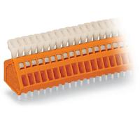Bornier à ressort WAGO 233-506 0.50 mm² Nombre de pôles 6 orange 280 pc(s)