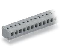 Bornier à ressort WAGO 235-403 1.50 mm² Nombre de pôles 3 gris 280 pc(s)