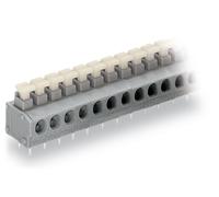 Bornier à ressort WAGO 235-403/331-000 0.75 mm² Nombre de pôles 3 gris 280 pc(s)