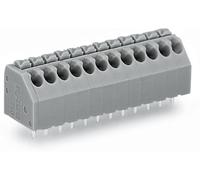 Bornier à ressort WAGO 250-105 1.50 mm² Nombre de pôles 5 gris 240 pc(s)
