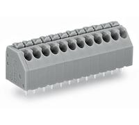 Bornier à ressort WAGO 250-123 1.50 mm² Nombre de pôles 23 gris 60 pc(s)