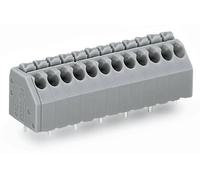 Bornier à ressort WAGO 250-221 1.50 mm² Nombre de pôles 21 gris 60 pc(s)