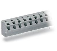 Bornier à ressort WAGO 254-552 1.50 mm² Nombre de pôles 2 gris 280 pc(s)