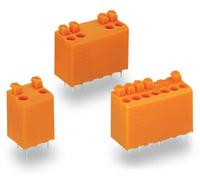 Bornier à ressort WAGO 735-123/001-000 Nombre de pôles 2 orange 440 pc(s)