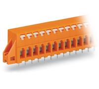 Bornier à ressort WAGO 741-235 2.50 mm² Nombre de pôles 5 orange 120 pc(s)