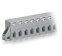 Bornier à ressort WAGO 741-325 2.50 mm² Nombre de pôles 5 gris 80 pc(s)