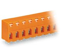 Bornier à ressort WAGO 741-407 2.50 mm² Nombre de pôles 7 orange 80 pc(s)