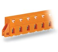 Bornier à ressort WAGO 741-625 2.50 mm² Nombre de pôles 5 orange 80 pc(s)
