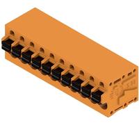 Bornier à ressort Weidmüller LMF 5.08/10/90 3.5SN OR BX 1330800000 2.5 mm² Nombre de pôles 10 orange 25 pc(s)