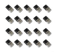 Bornier à souder à LED, connexion rapide sans dénudage pour fils de 0,3 à 0,75 mm², pince en laiton et polycarbonate ignifuge UL94-V1