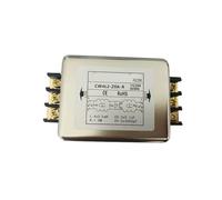 Bornier à trois niveaux CW4L3-10A/20A/30A-R, filtre d'alimentation AC monophasé à trois niveaux, purificateur anti-interférence 220V(CW4L3-20A-R)