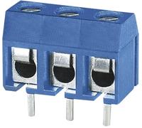 Bornier à vis Degson DG301-5.0-03P-12 1.50 mm² Nombre de pôles 3 bleu