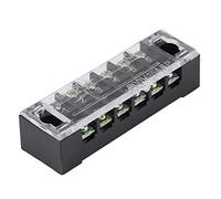 Bornier à vis, empêche le circuit dans le désordre en plastique transparent amovible pour 12 volts Sammelschiene pour les personnes