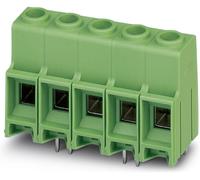 Bornier à vis Phoenix Contact MKDS 10 HV/ 5-ZB-10,16 1709717 16.00 mm² Nombre de pôles 5 vert 50 pc(s)