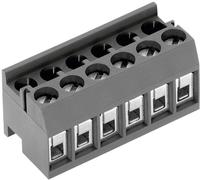 Bornier à vis PTR Hartmann AK1350/10DS-3.5 51350100001E 1.50 mm² Nombre de pôles 10 gris