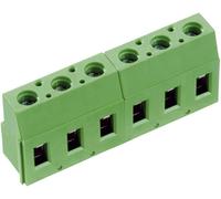 Bornier à vis PTR Hartmann AK710/4-7.5-V 50710040201E 2.50 mm² Nombre de pôles 4 vert