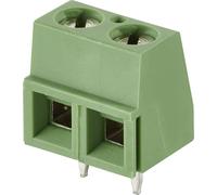 Bornier à vis TE Connectivity 282837-4 1.40 mm² Nombre de pôles 4 vert