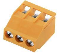 Bornier à vis Weidmüller LL 5.00/12/180 3.2SN OR BX 2429600000 4 mm² Nombre de pôles 12 orange 30 pc(s)