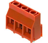 Bornier à vis Weidmüller LL 9.52/02/90 5.0SN OR BX 1724680000 4 mm² Nombre de pôles 2 orange 100 pc(s)