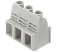 Bornier à vis Weidmüller LUP 12.70/07/90 5.0SN GY BX 2015390000 16 mm² Nombre de pôles 7 gris galet 20 pc(s)