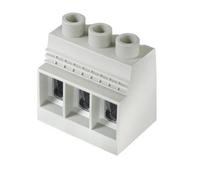 Bornier à vis Weidmüller LXXX 15.00/02/90 4.5SN GY BX 1047210000 35 mm² Nombre de pôles 2 gris galet 20 pc(s)