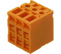 Bornier à vis Weidmüller TOP4GS12/180 6.35 OR 1786290000 4 mm² Nombre de pôles 12 orange 50 pc(s)